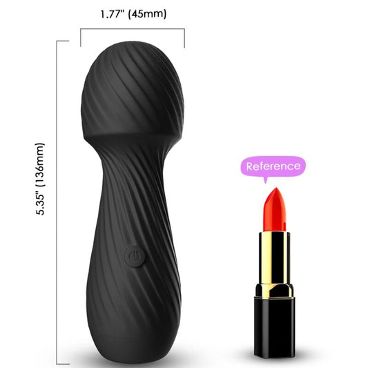 ARMONY - DAZZLE MASSAGER E VIBRADOR PEQUENO PRETO - Toys "n" Us