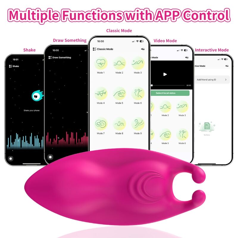 ARMONY - HONEYBEE WEARABLE CALÇAS VIBRADOR G - SPOT FÚCSIA - APLICATIVO GRATUITO - Toys "n" Us