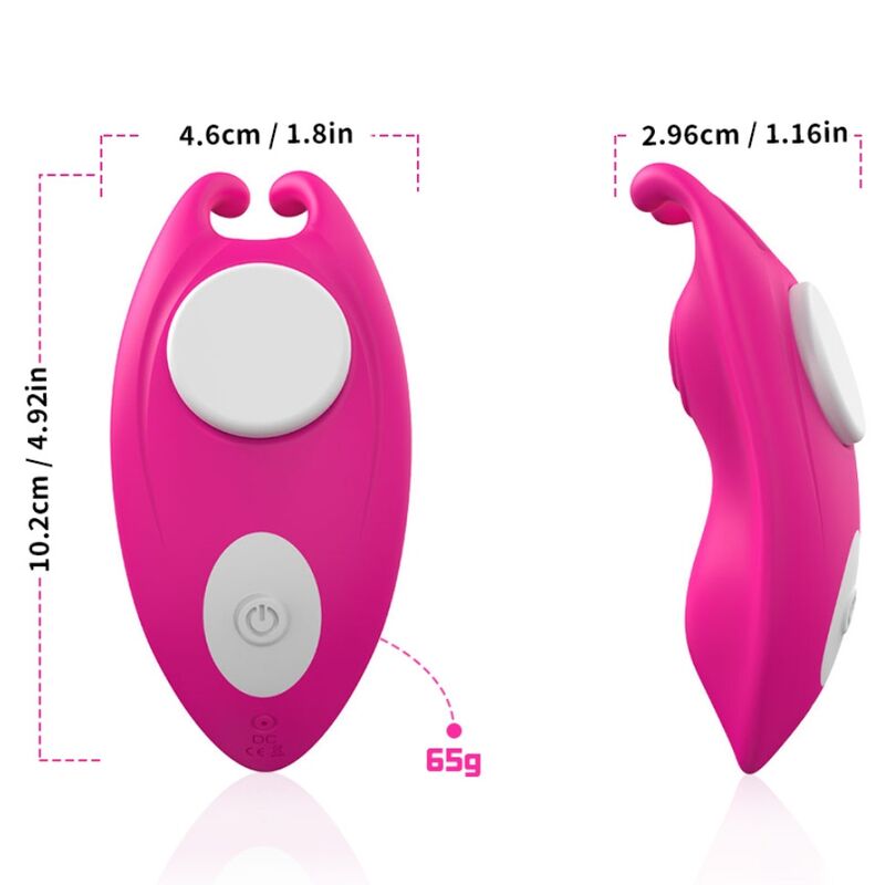 ARMONY - HONEYBEE WEARABLE CALÇAS VIBRADOR G - SPOT FÚCSIA - APLICATIVO GRATUITO - Toys "n" Us
