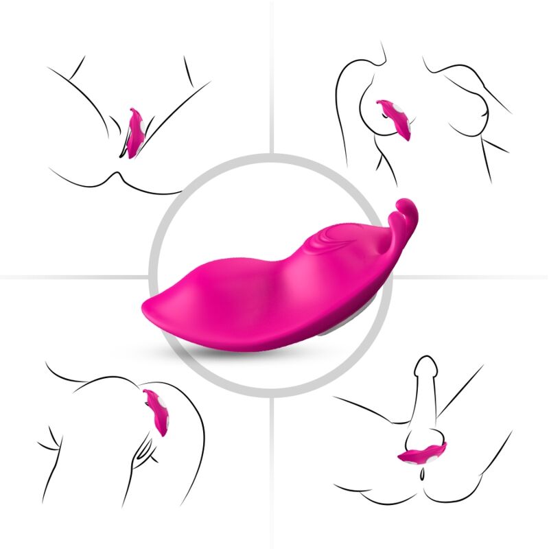 ARMONY - HONEYBEE WEARABLE CALÇAS VIBRADOR G - SPOT FÚCSIA - APLICATIVO GRATUITO - Toys "n" Us