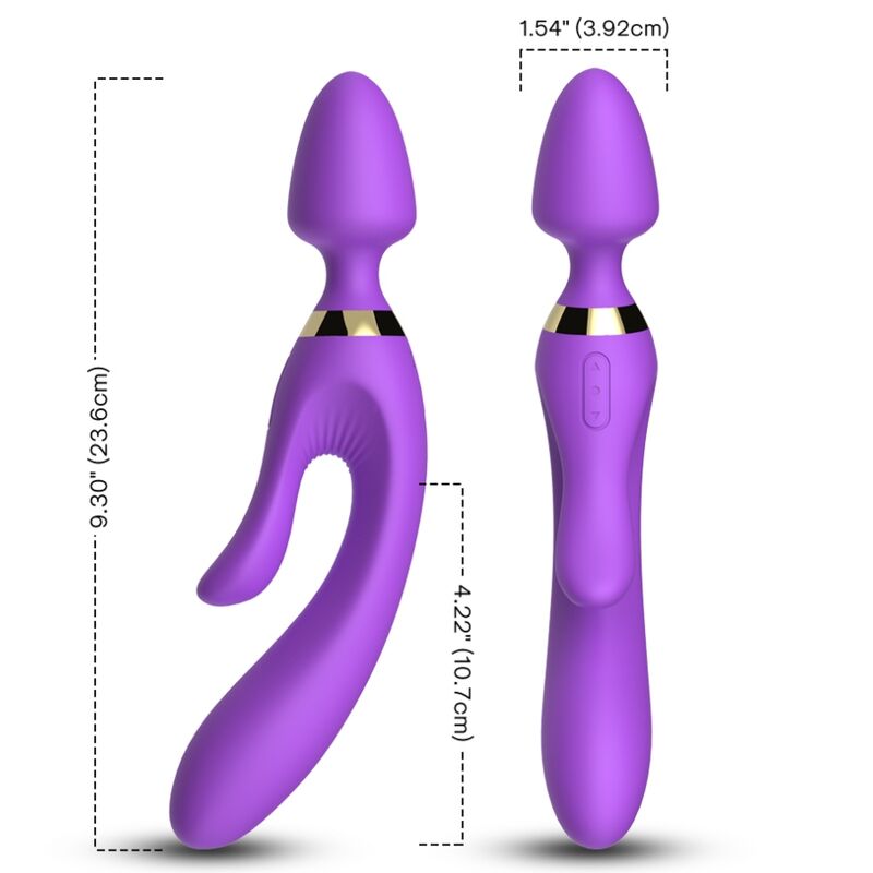 ARMONY - MASSAGER E VIBRADOR COELHO ROXO - Toys "n" Us