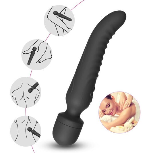ARMONY - MASSAGER MISSION E VIBRADOR EFEITO DE CALOR PRETO - Toys "n" Us