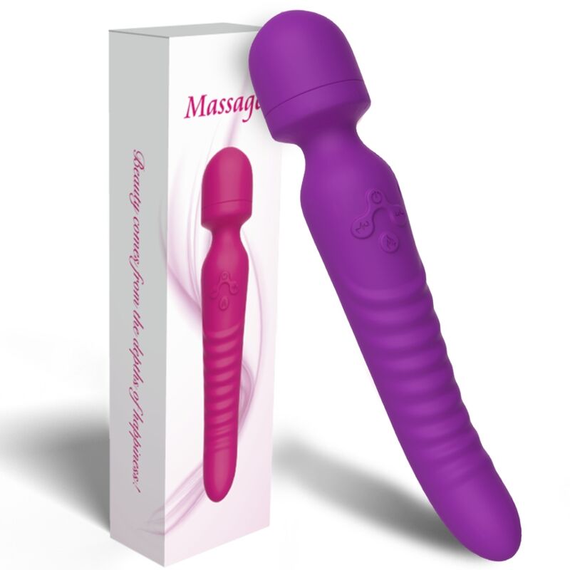 ARMONY - MASSAGER MISSION E VIBRADOR EFEITO DE CALOR ROXO - Toys "n" Us