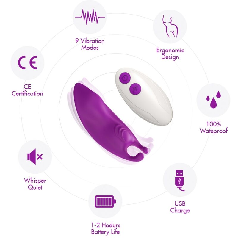 ARMONY - MEL BEE WEARABLE CALÇAS VIBRADOR G - SPOT CONTROLE REMOTO FÚCSIA - Toys "n" Us