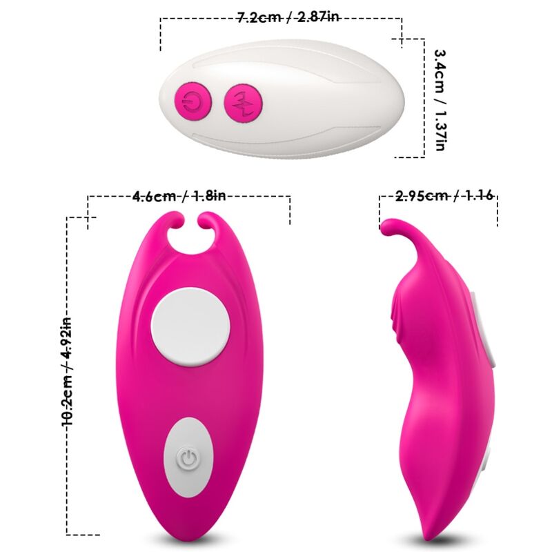 ARMONY - MEL BEE WEARABLE CALÇAS VIBRADOR G - SPOT CONTROLE REMOTO FÚCSIA - Toys "n" Us