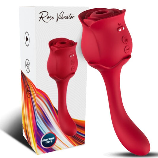 ARMONY - ROSELOVER LAMBENDO CLITÓRIS VIBRANTE E ESTIMULADOR VERMELHO - Toys "n" Us