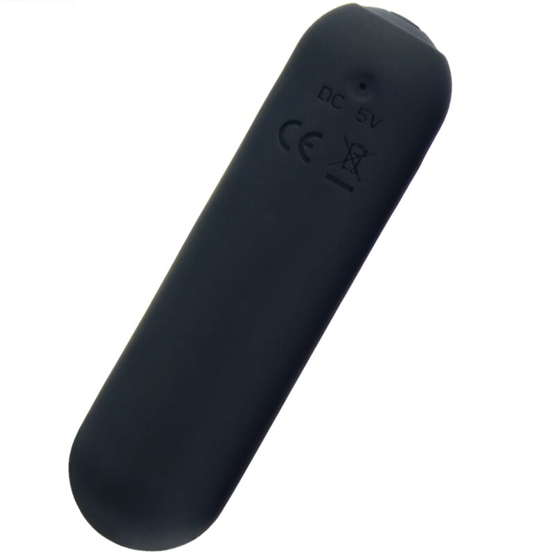 ARMONY - SPLASH HAHA VIBRATOR BULLET SILICONE 10 VIBRATIONS 75 X 19 CM BLACK - Toys "n" Us
