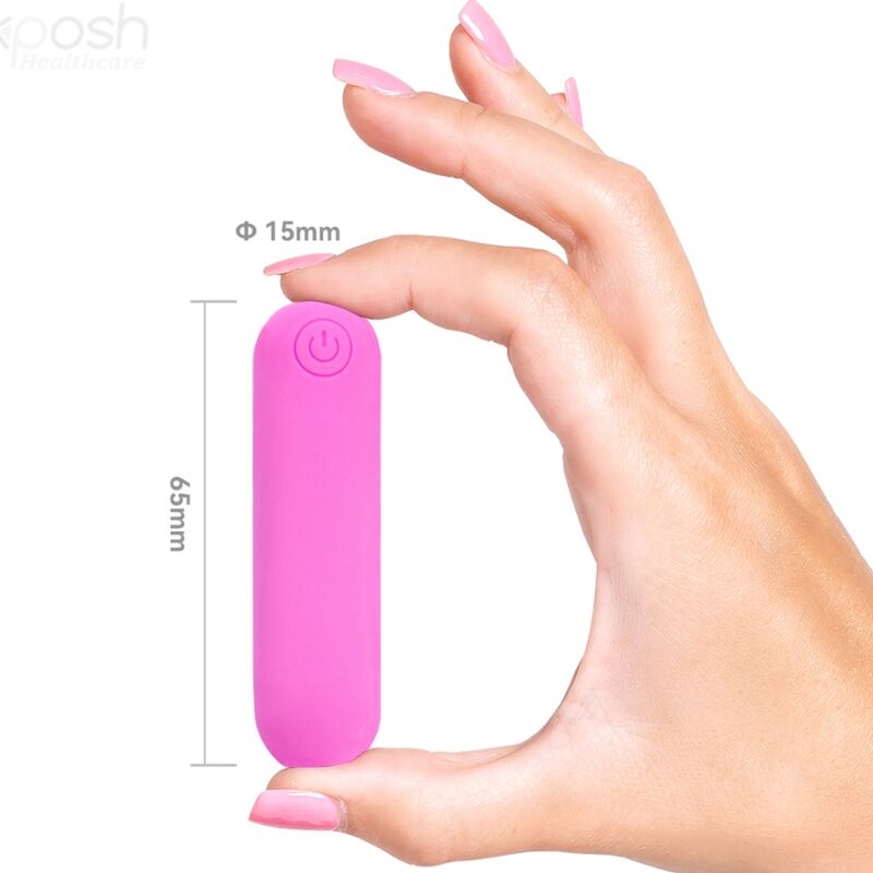 ARMONY - SPLASH HEHE VIBRATOR BULLET SILICONE 10 VIBRATIONS 65 X 15 CM PINK - Toys "n" Us