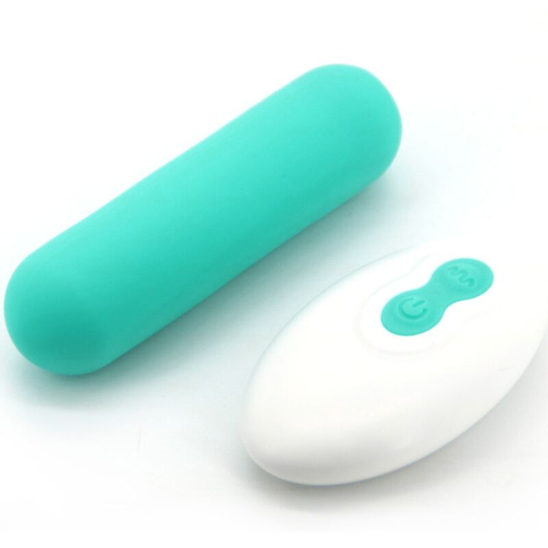 ARMONY - SPLASH JOIE VIBRATOR BULLET SILICONE REMOTE CONTROL 10 VIBRATIONS 75 X 19 CM GREEN - Toys "n" Us