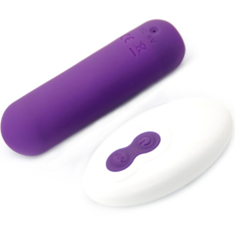 ARMONY - SPLASH JOIE VIBRATOR BULLET SILICONE REMOTE CONTROL 10 VIBRATIONS 75 X 19 CM PURPLE - Toys "n" Us