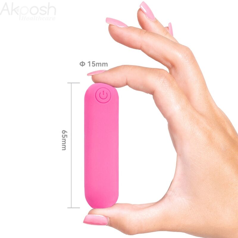 ARMONY - SPLASH JOLINE VIBRATOR BULLET SILICONE REMOTE CONTROL 10 VIBRATIONS 65 X 15 CM PINK - Toys "n" Us