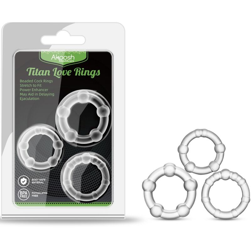 ARMONY - TITAN LOVE BEADED RING FLESH - Toys "n" Us