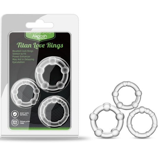 ARMONY - TITAN LOVE BEADED RING FLESH - Toys "n" Us