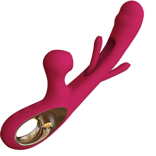 ARMONY - VIBRADOR DE IMPACTO SWING E ESTIMULADOR DUPLO MODELO 2 BORDEAUX - Toys "n" Us