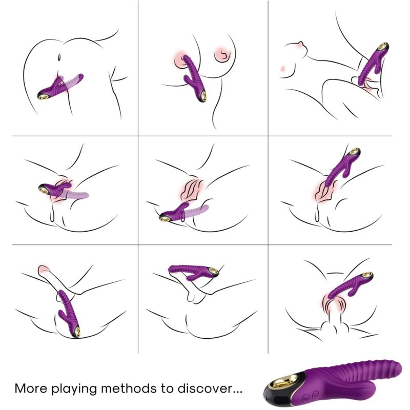 ARMONY - VIBRADOR ETERNITY SILICONE ROXO - Toys "n" Us