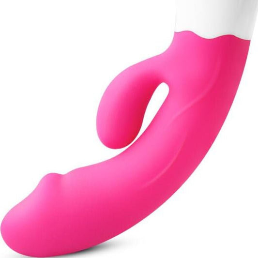 ARMONY - VIBRADOR FELIZ E ESTIMULADOR FÚCSIA RECARREGVEL - Toys "n" Us