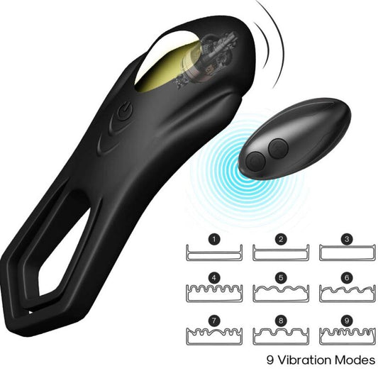 ARMONY - VIBRADOR ROADSTER ANEL DUPLO CONTROLE REMOTO PRETO - Toys "n" Us