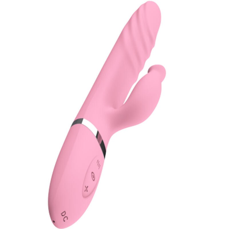 ARMONY - VIBRATOR & THRUSTING WITH PINK HEAT EFFECT TONGUE - Toys "n" Us