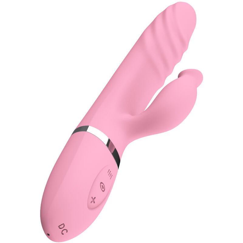 ARMONY - VIBRATOR & THRUSTING WITH PINK HEAT EFFECT TONGUE - Toys "n" Us