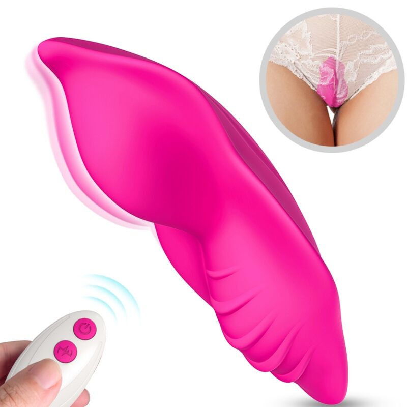 ARMONY - WHISPER WEARABLE CALÇAS VIBRADOR DE CONTROLE REMOTO FÚCSIA - Toys "n" Us