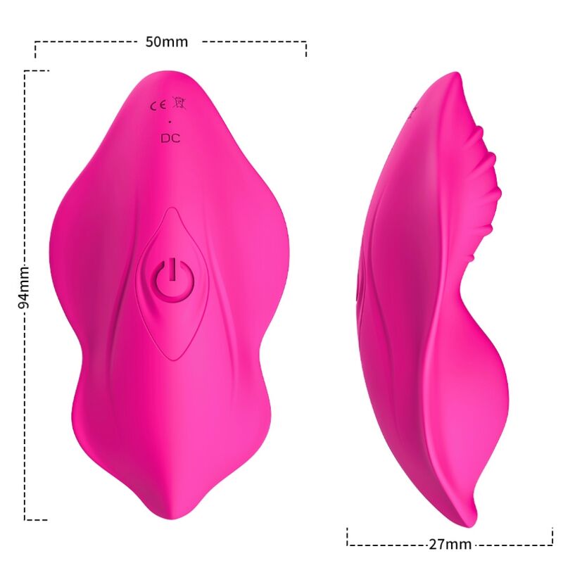 ARMONY - WHISPER WEARABLE CALÇAS VIBRADOR DE CONTROLE REMOTO FÚCSIA - Toys "n" Us