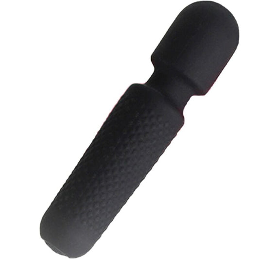 ARMONY - YOUR MAGIC MASSAGER & VIBRATOR RECHARGEABLE 10 VIBRATIONS WAND DOTS BLACK - Toys "n" Us