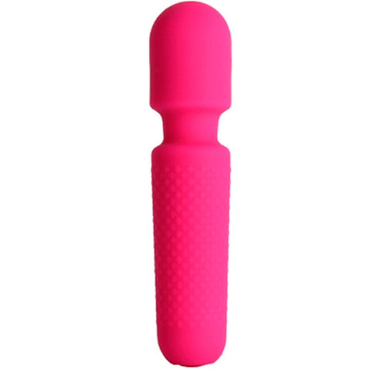 ARMONY - YOUR MAGIC MASSAGER & VIBRATOR RECHARGEABLE 10 VIBRATIONS WAND DOTS PINK - Toys "n" Us