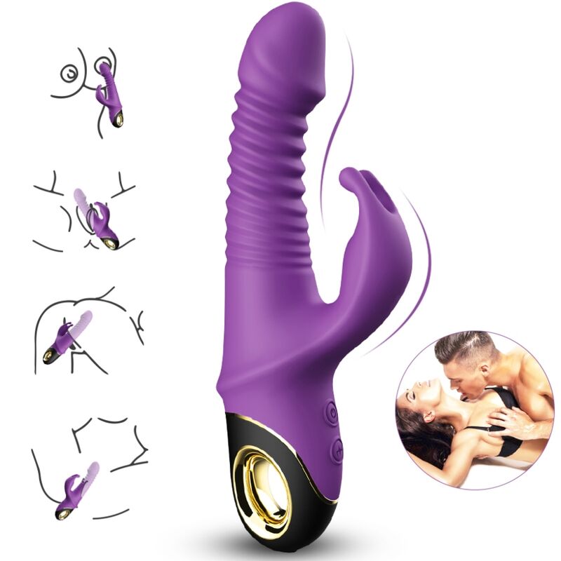 ARMONY - ZING DILDO VIBRADOR COELHO ROXO - Toys "n" Us