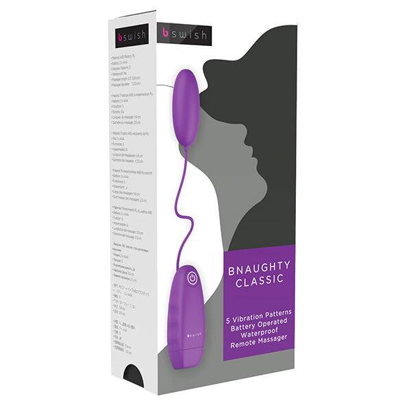B SWISH - BNAUGHTY CLSSICO BALA VIBRANTE ROXO - Toys "n" Us