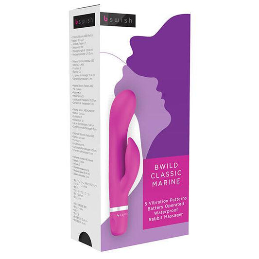 B SWISH - BWILD CLASSIC MARINE COELHO VIBRADOR CERISE - Toys "n" Us