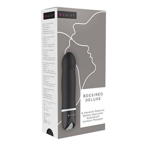 B SWISH - VIBRADOR BDESIRED DELUXE PRETO - Toys "n" Us