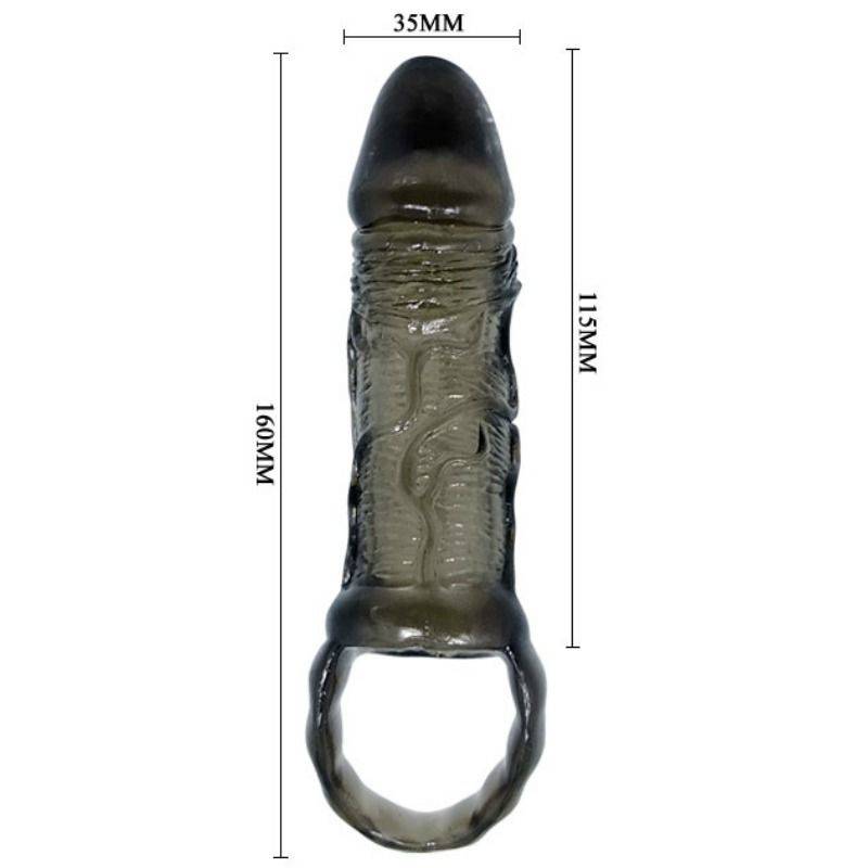 BAILE - BAINHA DE EXTENSO DE PÊNIS COM ALA PARA TESTÍCULOS 11.5 CM - Toys "n" Us