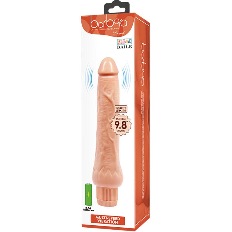 BAILE - BARBARA REALISTIC VIBRATOR 25 CM - Toys "n" Us