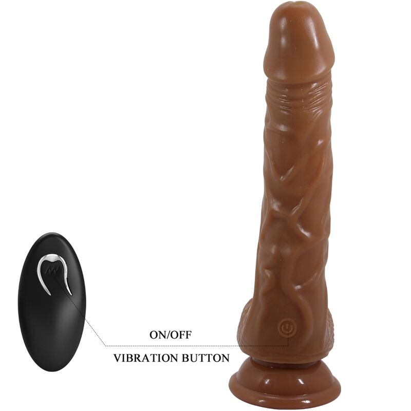 BAILE - BODACH REALISTIC VIBRATOR WITH REMOTE CONTROL SUCTION CUP - Toys "n" Us