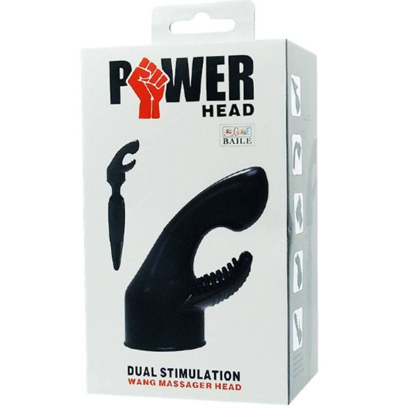 BAILE - CABEA INTERCAMBIVEL POWER HEAD PARA MASSAGERESTIMULAO DE PONTO GY E CLITÓRIS - Toys "n" Us