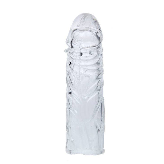 BAILE - CAPA PARA O PÉNIS EM SILICONE ESTIMULANTE ROSA 13 CM - Toys "n" Us