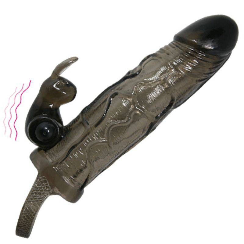 BAILE - CAPA PARA PÉNIS BRAVE MAN COM COELHO PRETO 16.5 CM - Toys "n" Us
