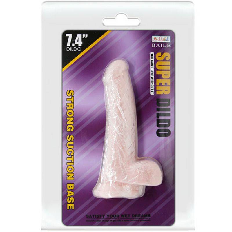 BAILE - DILDO NATURAL SUPER REALISTA 18.8 CM - Toys "n" Us