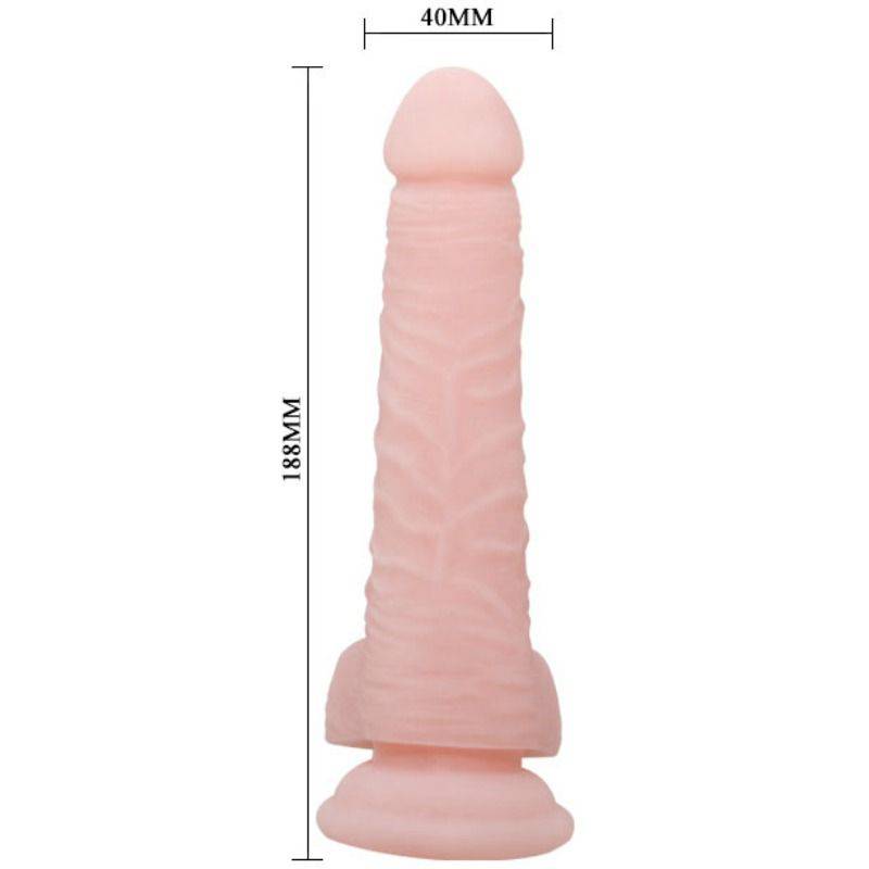 BAILE - DILDO NATURAL SUPER REALISTA 18.8 CM - Toys "n" Us