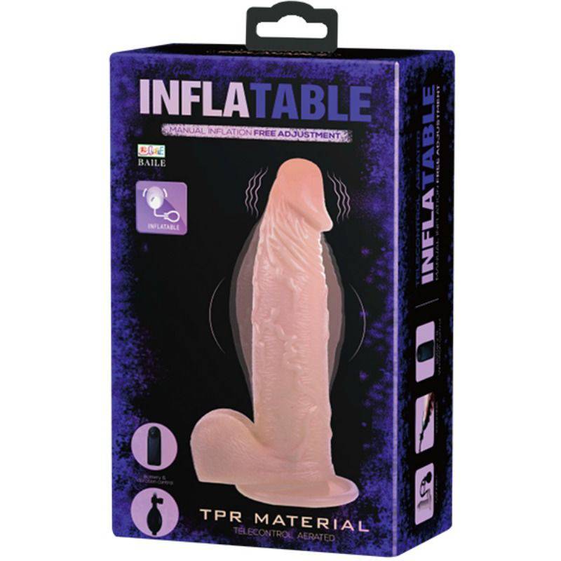 BAILE - DILDO VIBRANTE E INFLVEL REALISTA - Toys "n" Us