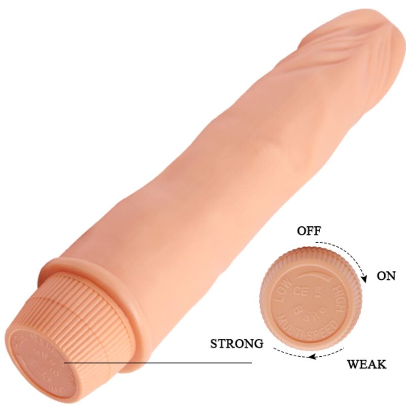 BAILE - DWARF REALISTIC VIBRATOR 21 CM FLESH - Toys "n" Us