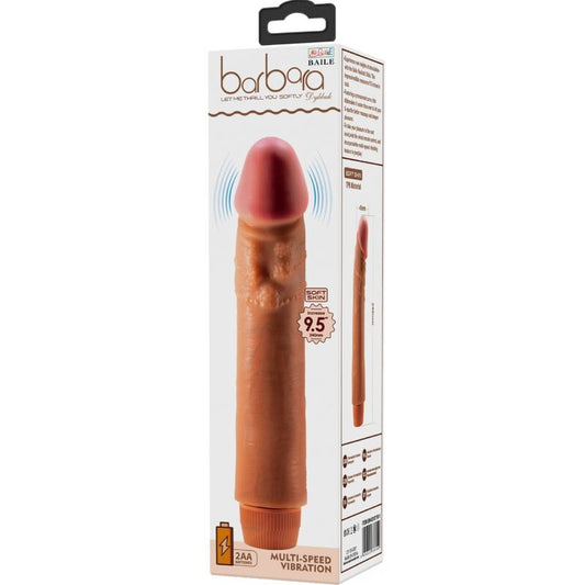 BAILE - DYBBUK REALISTIC VIBRATOR 24 CM MULATTO - Toys "n" Us