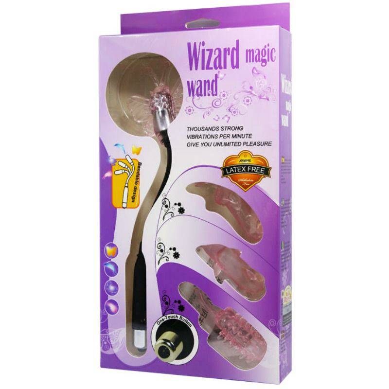 BAILE - ESTIMULADOR DE VARINHA MGICA WIZARD COM VIBRAO - Toys "n" Us