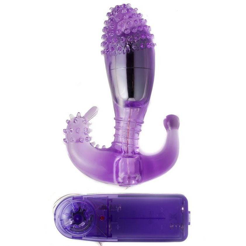 BAILE - ESTIMULADOR VAGINAL E ANAL LILAC COM VIBRAO - Toys "n" Us