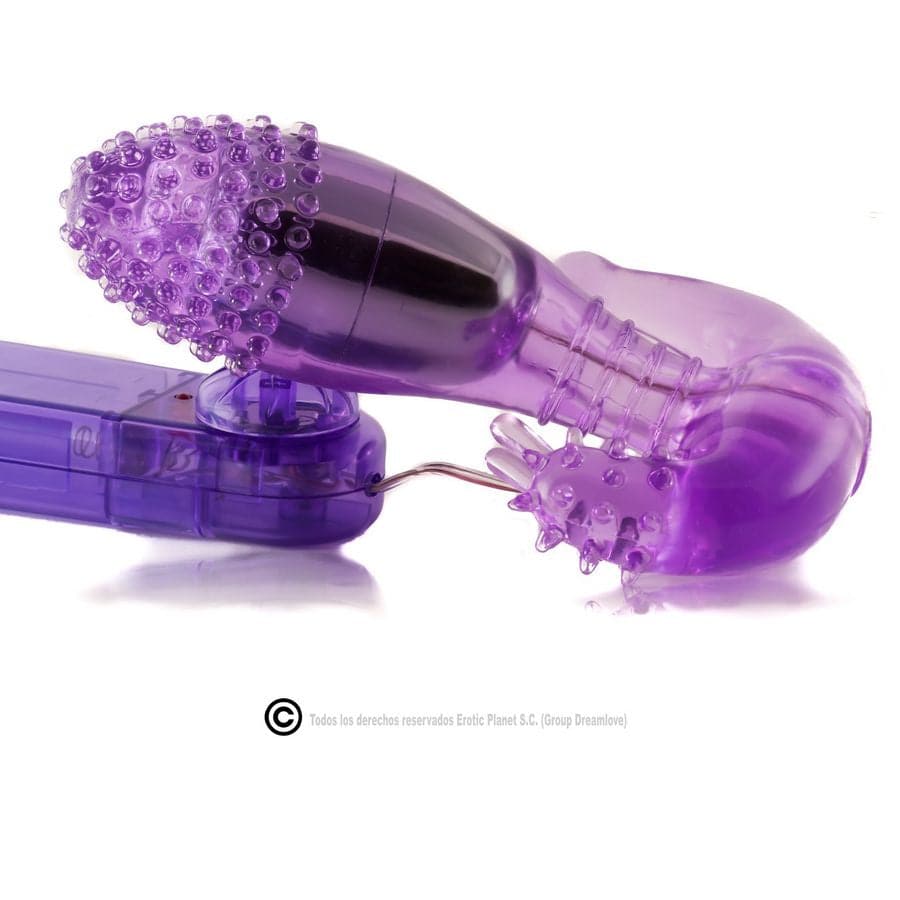 BAILE - ESTIMULADOR VAGINAL E ANAL LILAC COM VIBRAO - Toys "n" Us