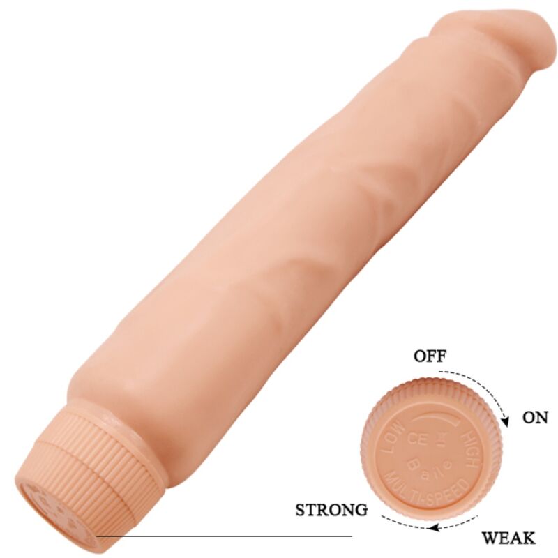 BAILE - JACK REALISTIC VIBRATOR 26 CM FLESH - Toys "n" Us