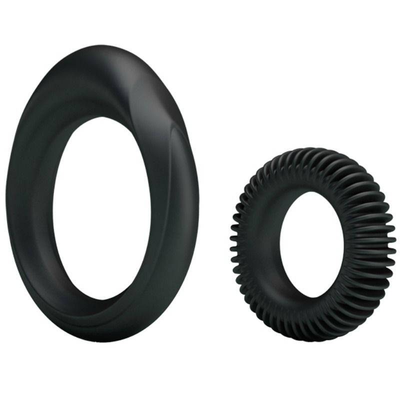 BAILE - KIT 2 ANÉIS DE SILICONE ANEL MASCULINO - Toys "n" Us