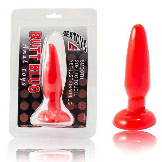 BAILE - PLUG ANAL PEQUENO VERMELHO 15 CM - Toys "n" Us
