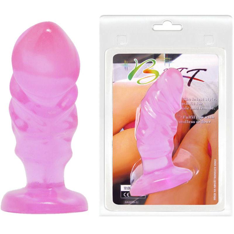 BAILE - PLUG ANAL UNISEXO COM VENTOSA ROSA - Toys "n" Us