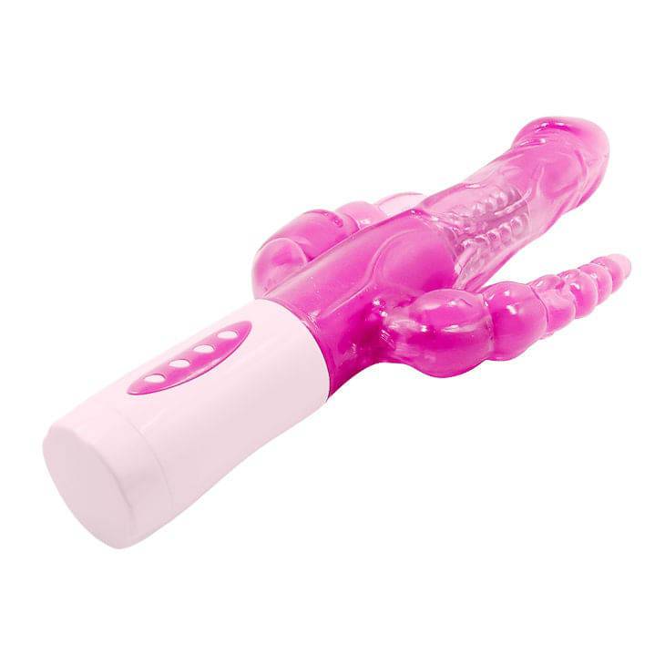 BAILE - PRETTY BUNNY TRIPLO VIBRADOR ROTADOR - Toys "n" Us